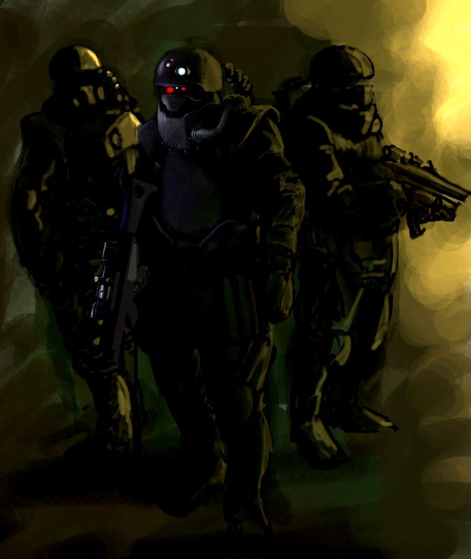 Psi-Ops: The Mindgate Conspiracy Concept Art (Midway E3 2004 Press Kit): Enemy MP2
