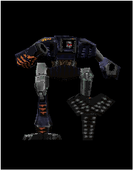 Malice: 23rd Century Ultraconversion for Quake Other (Official website, 1998): banshee mech In-game enemy model