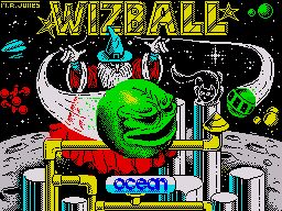Wizball Concept Art (World of Spectrum > Additional material: Historical loading screen development files): final back