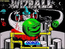 Wizball Concept Art (World of Spectrum > Additional material: Historical loading screen development files): wiz 1