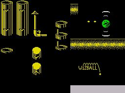 Wizball Concept Art (World of Spectrum > Additional material: Historical development graphics)