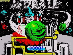 Wizball Concept Art (World of Spectrum > Additional material: Historical loading screen development files): wiz 3