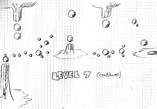 Wizball Concept Art (World of Spectrum > Additional material): Wizball Graphics: Map Page 15 in: Game Additional Material