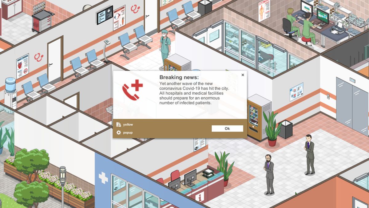 Project Hospital: Department of Infectious Diseases Screenshot (Steam)