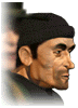 Commandos: Behind Enemy Lines Render (Gamesmania preview, 1998-05-06): James Blackwood, a.k.a. "Fins" Character portrait