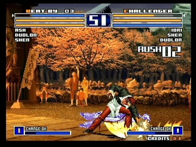 The King of Fighters 2002/2003 Screenshot (SNK E3 2004 Press CD)