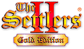 The Settlers II: Gold Edition Logo (Blue Byte website (English), 2001)