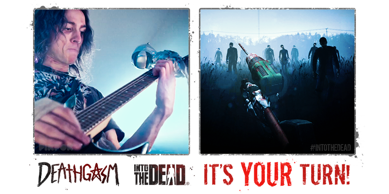 Into the Dead Other (Into The Dead press kit): Movie and game images side by side