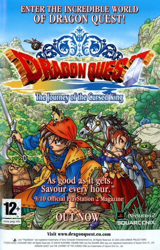 Square Enix Dragon Quest VIII: Journey of the Cursed King Games