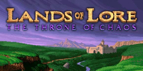 Lands of Lore: The Throne of Chaos Logo (Westwood Studios website, 1997)
