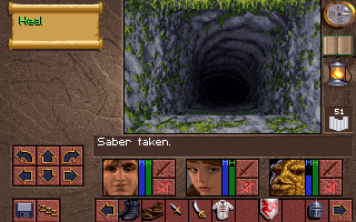 Lands of Lore: The Throne of Chaos Screenshot (Westwood Studios website, 1997): Is this the enterance to the Urbish Mines?