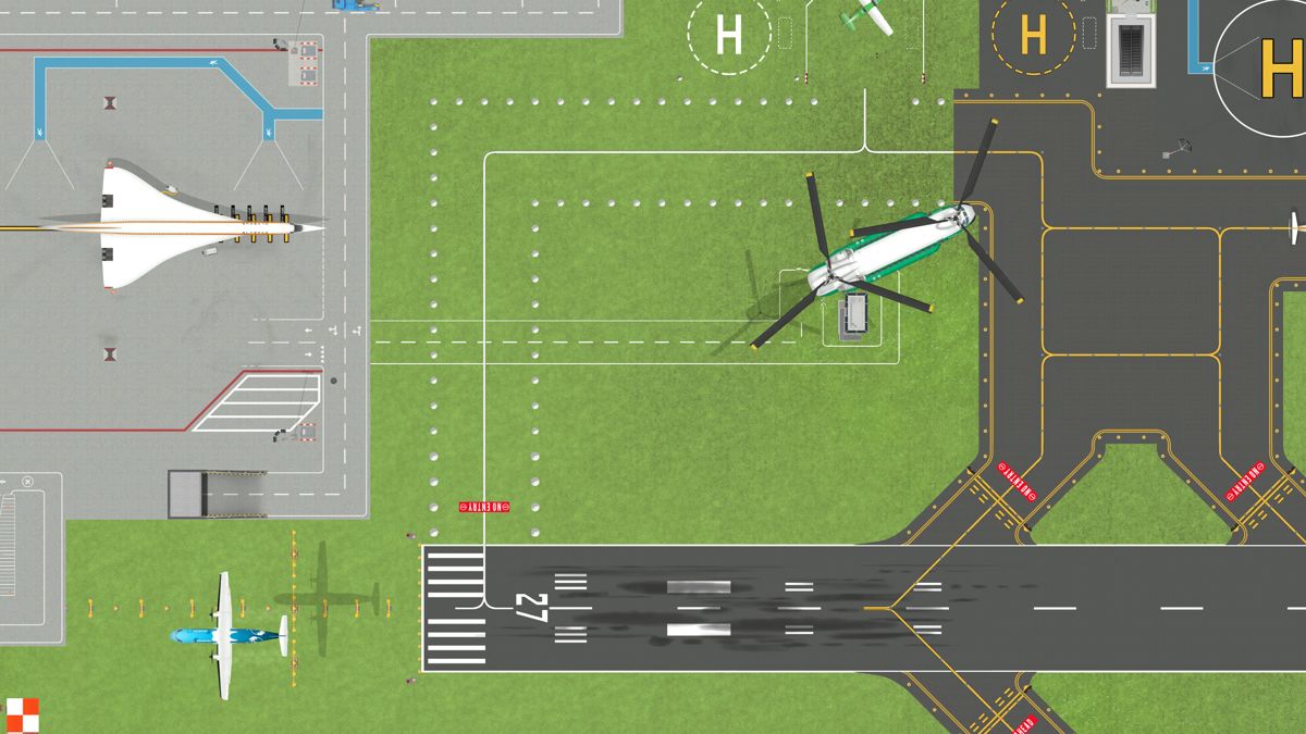Airport CEO: Helicopters Screenshot (GOG.com)