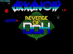 Arkanoid: Revenge of DOH Concept Art (World of Spectrum > Additional material: Loading Screen development)