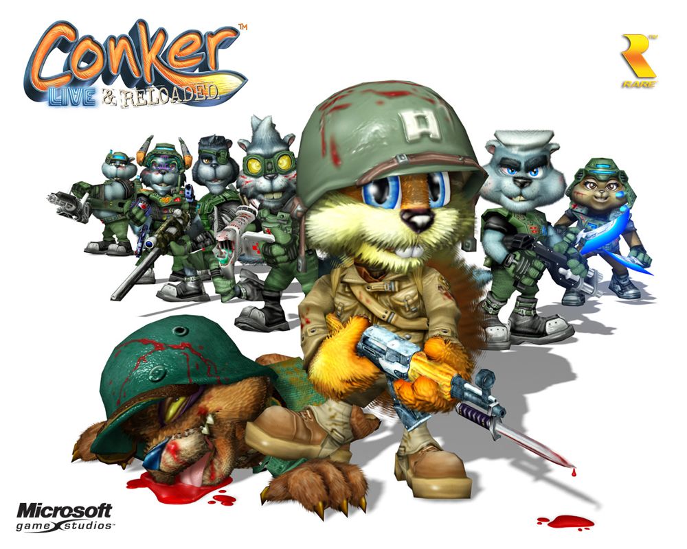 Conker: Live & Reloaded Wallpaper (Developer's Website)
