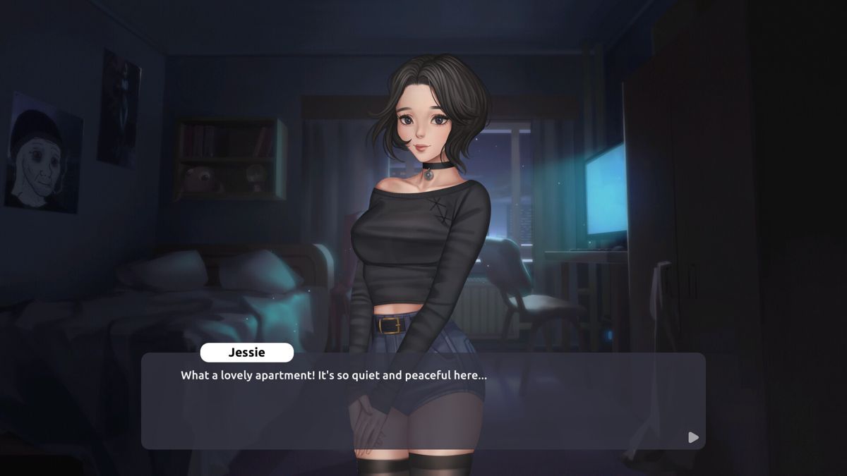 Dream Girlfriend: Doomer Girl Screenshot (Steam)