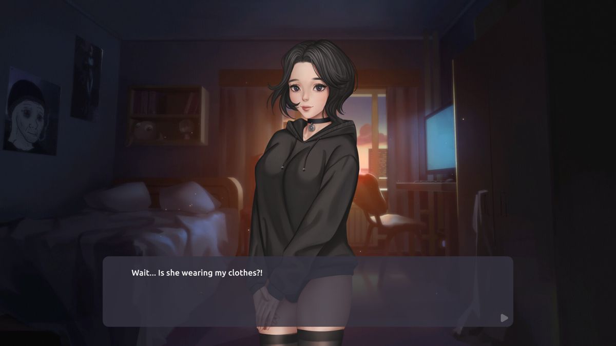 Dream Girlfriend: Doomer Girl Screenshot (Steam)