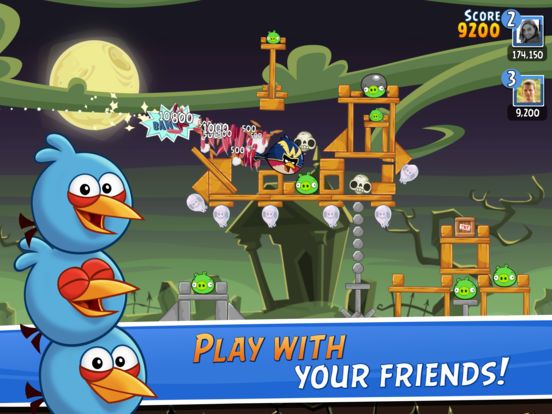 Angry Birds: Friends Screenshot (iTunes Store)
