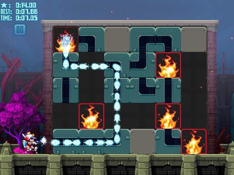 Mighty Switch Force!: Hose It Down! Screenshot (iTunes.Apple.com - iPhone and iPad): iPad