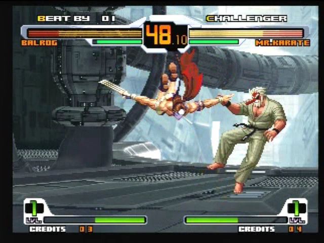 SVC Chaos: SNK vs. Capcom Screenshot (SNK E3 2004 Press CD)
