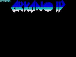 Arkanoid: Revenge of DOH Logo (World of Spectrum > Additional material: Loading Screen development)