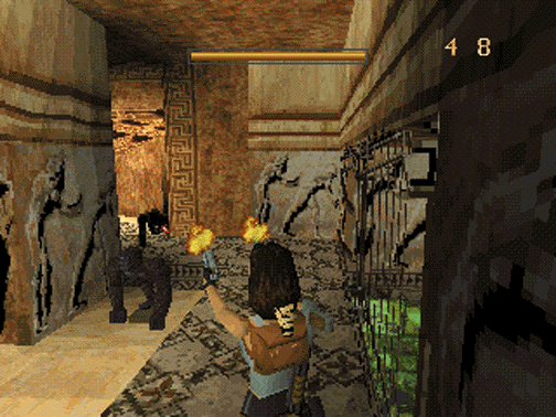 Tomb Raider Screenshot (PsychoGamer review, 1997)