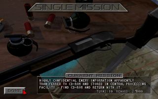 Jagged Alliance: Deadly Games Screenshot (SCORE Magazine CD, July 1996)