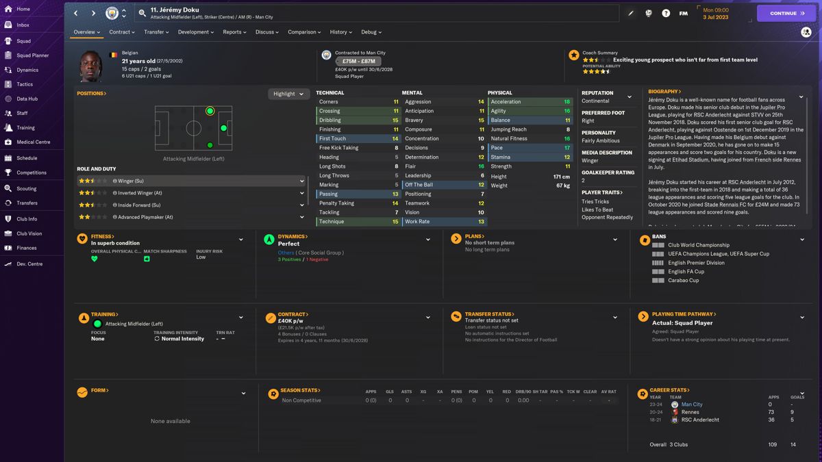 Football Manager 2024 Screenshot (Steam)