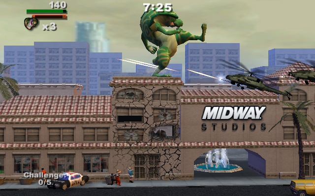 Rampage: Total Destruction Screenshot (Midway E3 2006 Asset Disc): Kingston