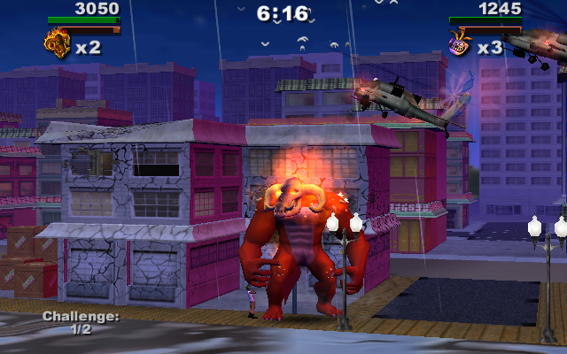 Rampage: Total Destruction Screenshot (Midway E3 2006 Asset Disc): Nick