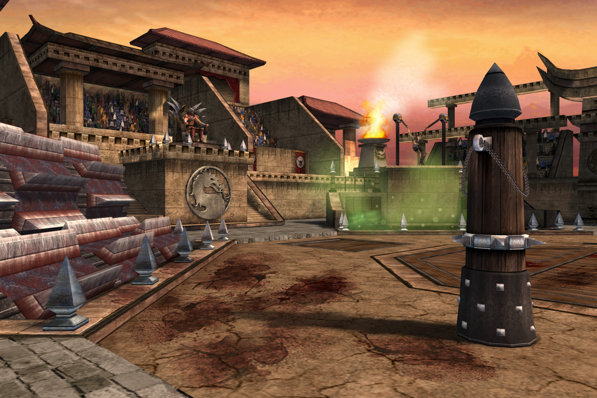 Mortal Kombat: Armageddon Render (Midway E3 2006 Asset Disc): Background Environment: Battle Arena a.k.a. Kahn's Arena