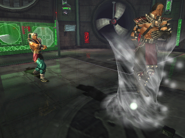 Mortal Kombat: Armageddon Screenshot (Midway E3 2006 Asset Disc): Fighting Special Moves: Fujin