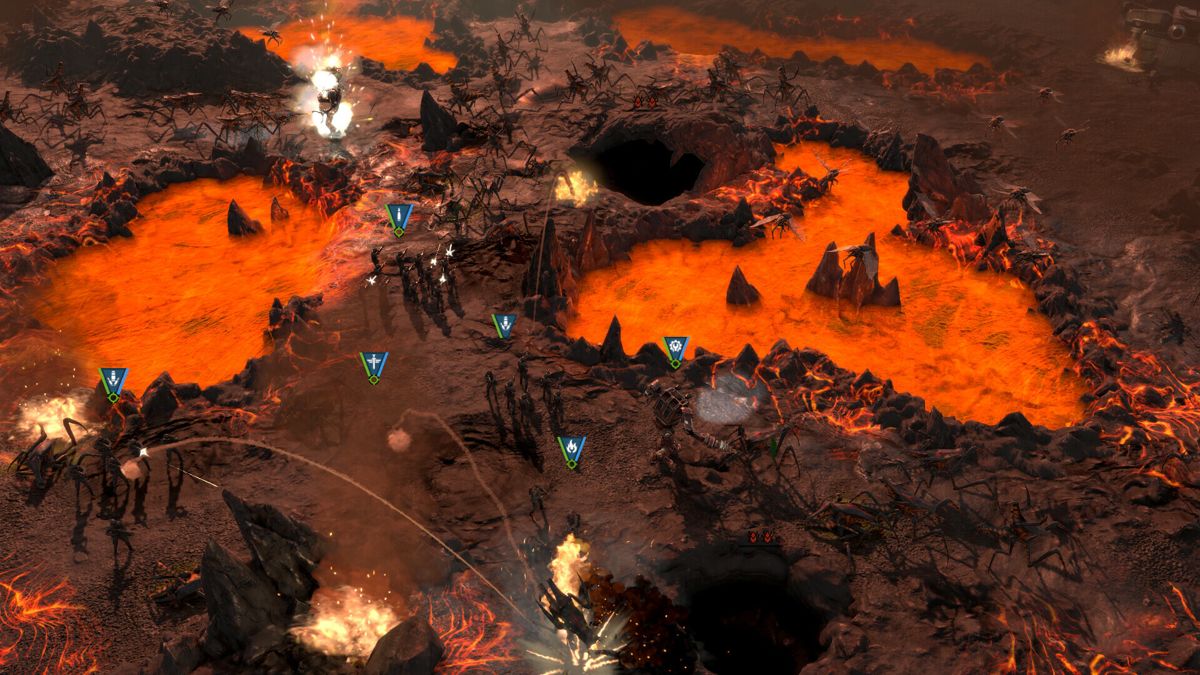 Starship Troopers: Terran Command - Raising Hell Screenshot (GOG.com)