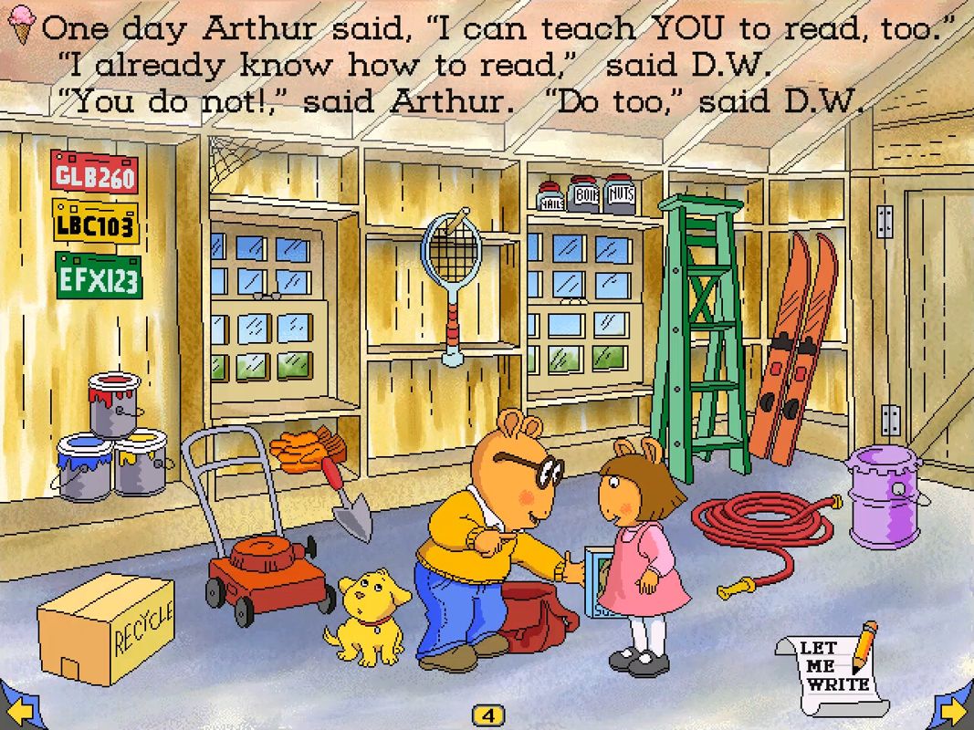 Arthur's Reading Race Screenshot (Steam)