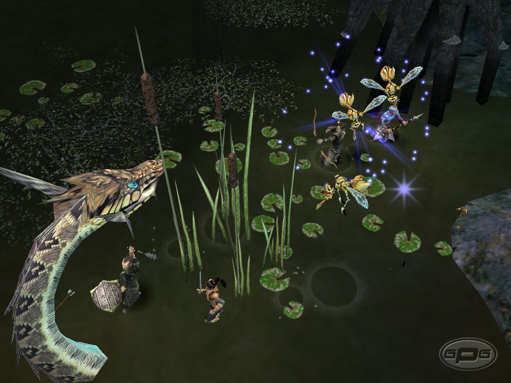 Dungeon Siege Screenshot (Fan Site Kit): Infested Swamp