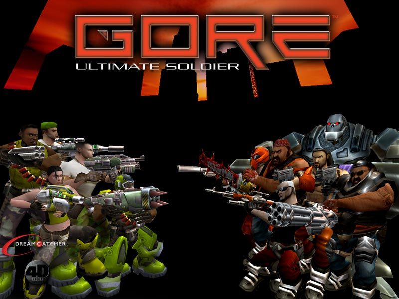 Gore: Ultimate Soldier Wallpaper (Official website): 800 x 600