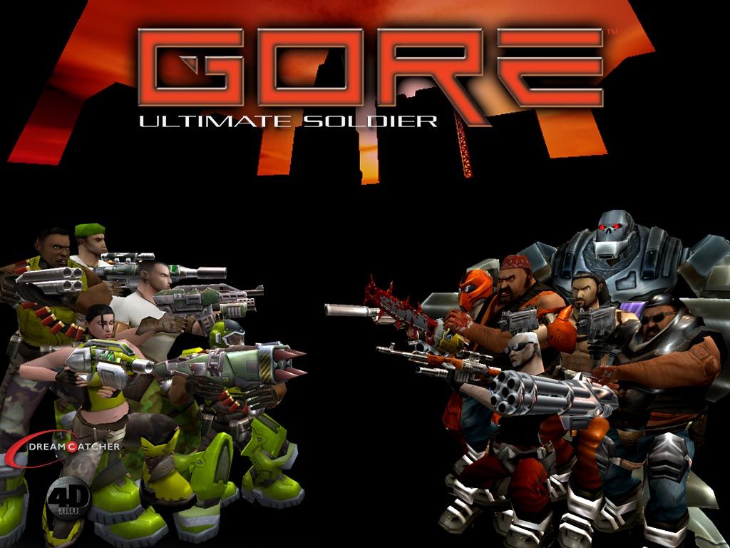Gore: Ultimate Soldier Wallpaper (Official website): 1024 x 768