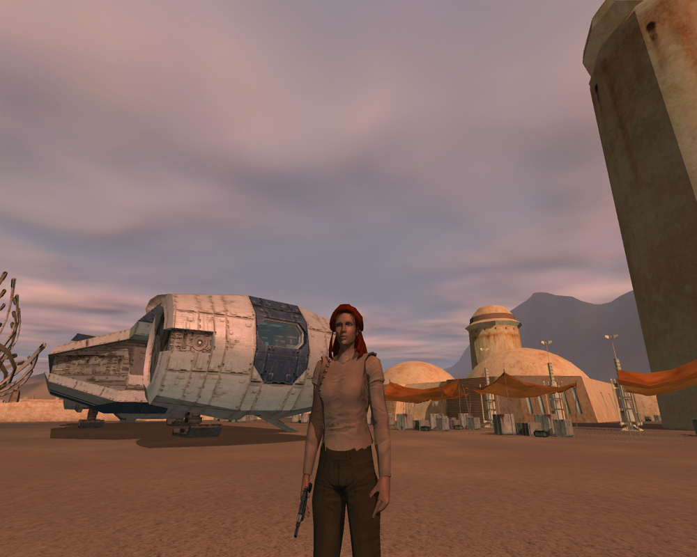 Star Wars: Galaxies - An Empire Divided Screenshot (LucasArts E3 2002 Press Kit): Tatooine2