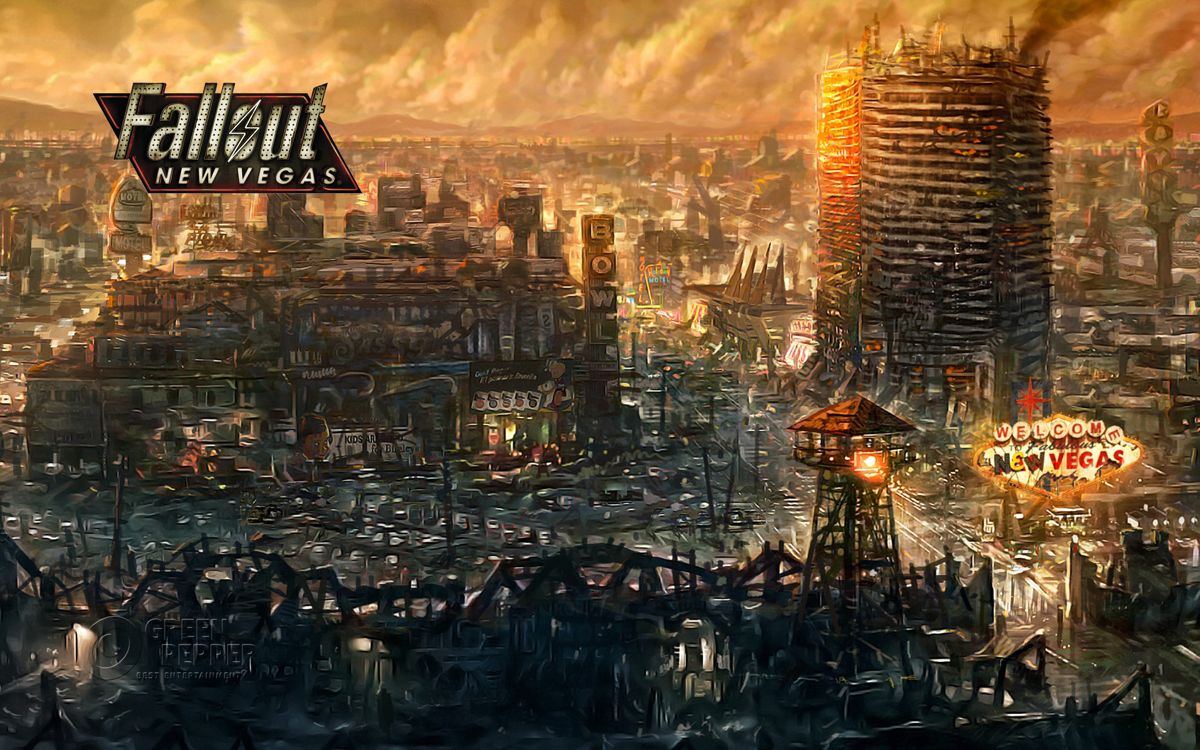 Fallout: New Vegas official promotional image - MobyGames, image size:1200x750
