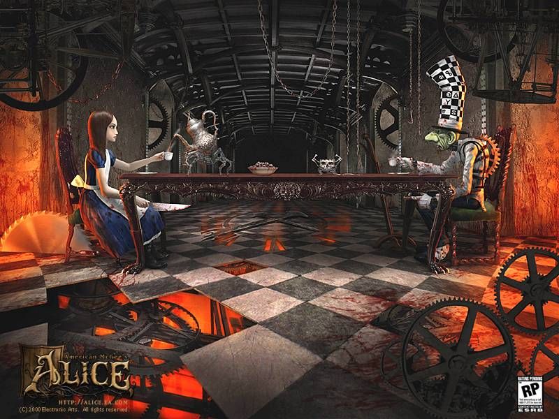 American McGee's Alice Wallpaper (Official website): 800 x 600