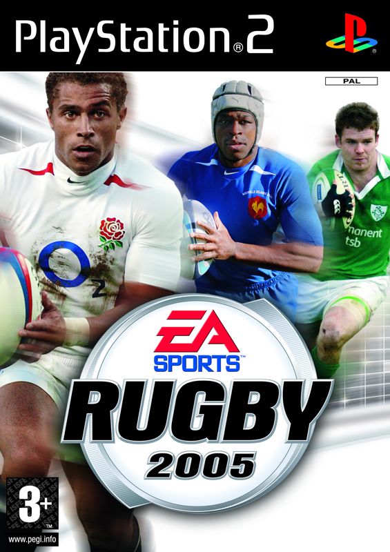 Rugby 2005 Other (Electronic Arts UK Press Extranet, 2005-03-02): UK cover art - PlayStation 2 - CMYK