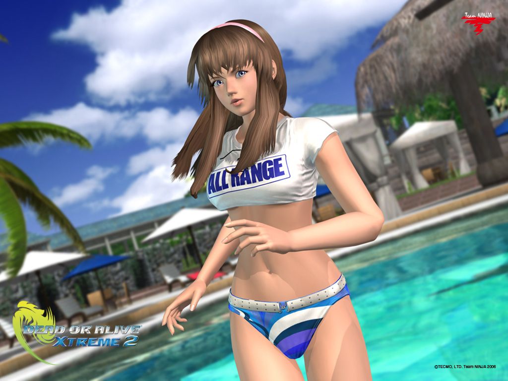 Dead or Alive: Xtreme 2 Wallpaper (Official website): Hitomi 1024 x 768
