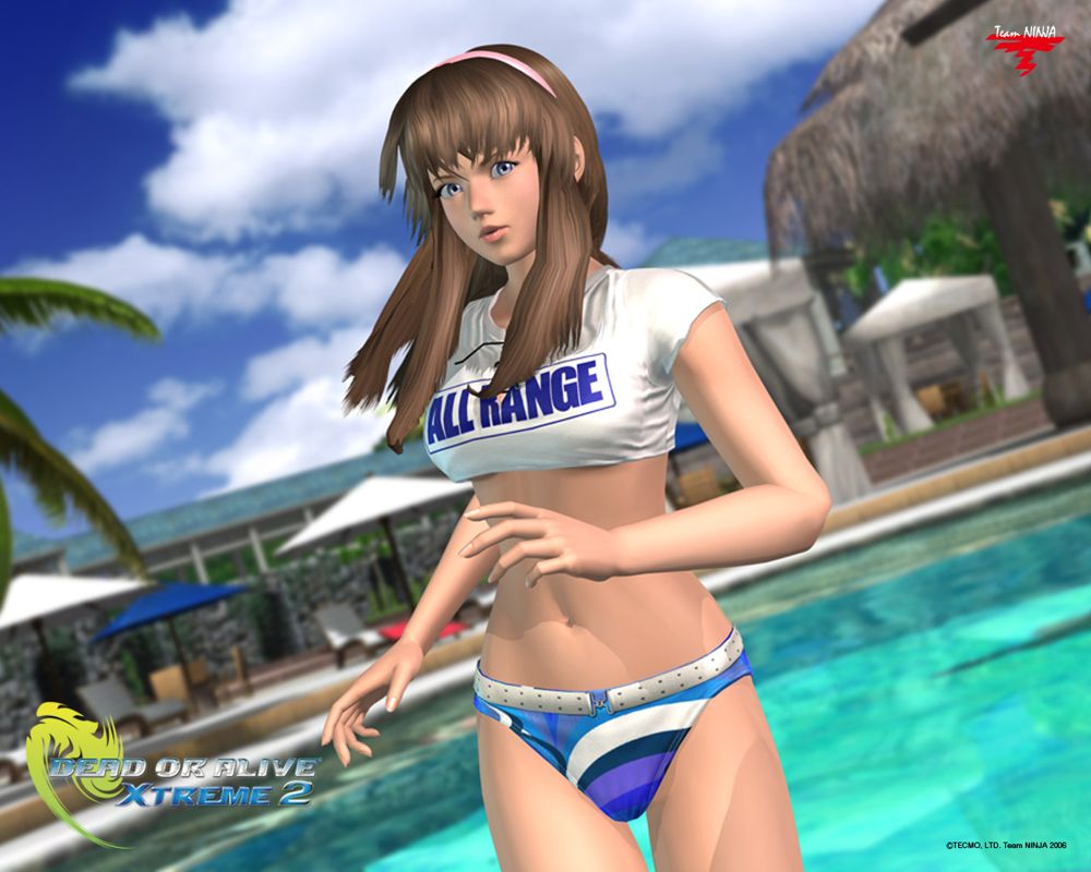 Dead or Alive: Xtreme 2 Wallpaper (Official website): Hitomi 1280 x 1024