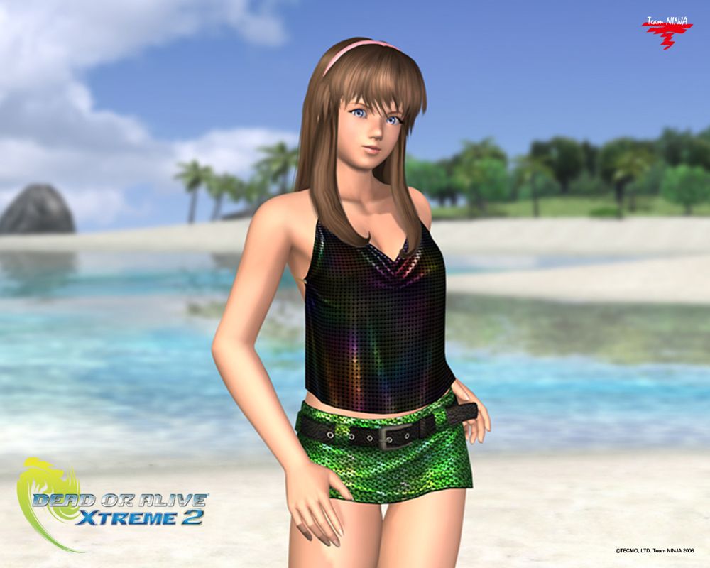 Dead or Alive: Xtreme 2 Wallpaper (Official website): Hitomi 1280 x 1024
