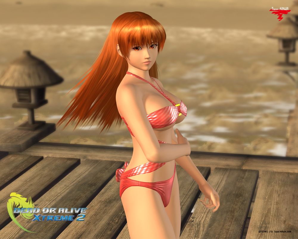Dead or Alive: Xtreme 2 Wallpaper (Official website): Kasumi 1280 x 1024