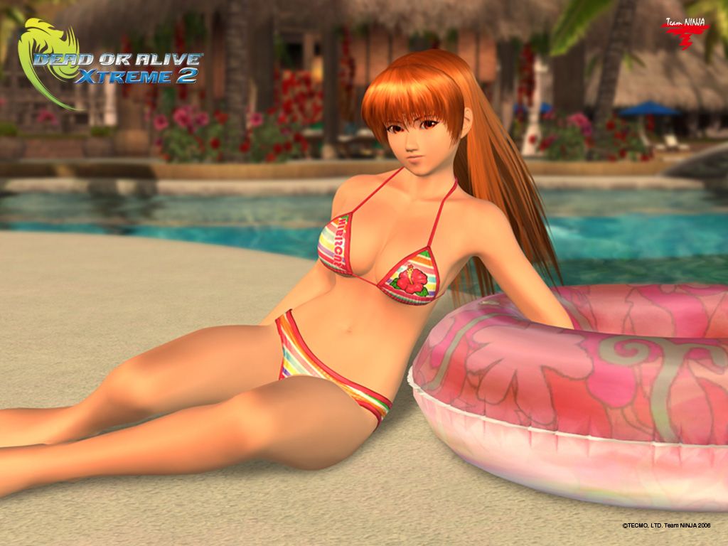 Dead or Alive: Xtreme 2 Wallpaper (Official website): Kasumi 1024 x 768