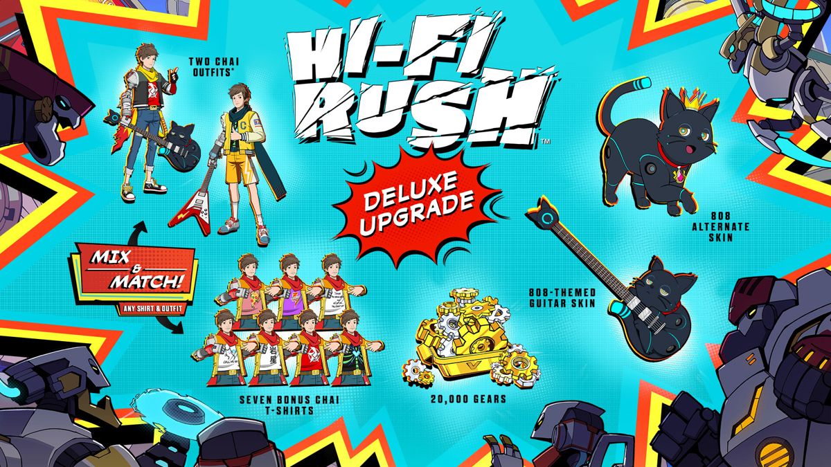 Hi-Fi Rush: Deluxe Upgrade Screenshot (Steam)
