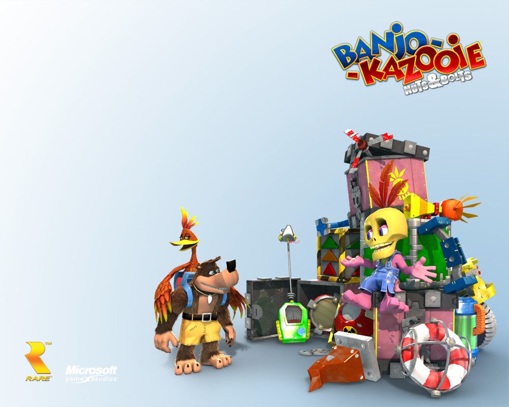 Banjo-Kazooie: Nuts & Bolts Wallpaper (Developer's Website)