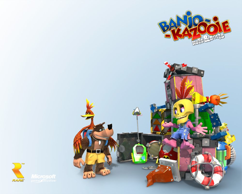 banjo kazooie nuts and bolts wallpaper