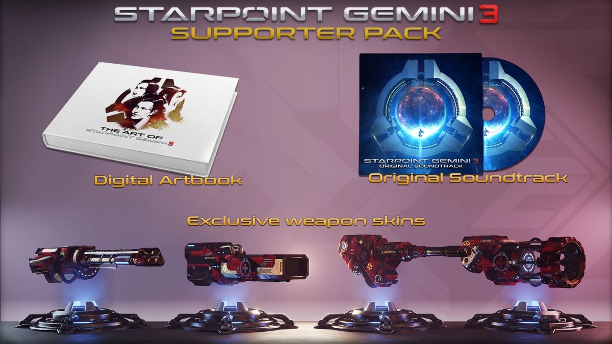 Starpoint Gemini 3: Supporter Pack Screenshot (Steam)