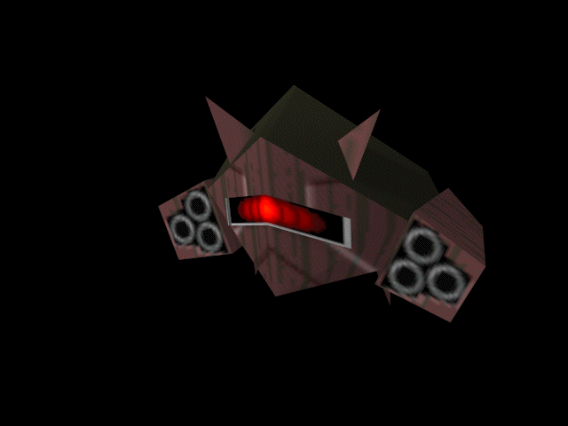Descent II Other (Interplay Productions website, 1997): In-game robot model